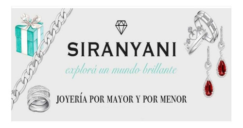Imagen 7 de 7 de Aro Abanico De Plata De 8mm.