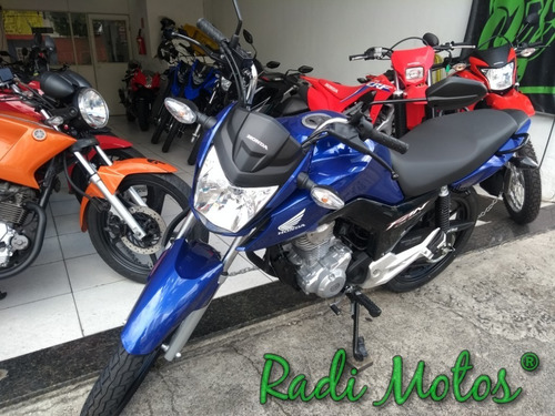 Imagem 14 de 25 de Honda Cg 160 Fan 0km Azul