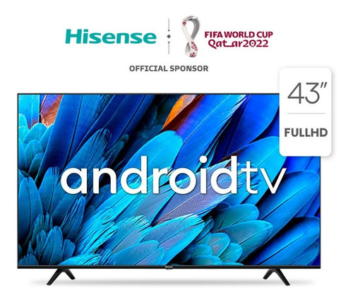 Imagen 2 de 5 de Smart Tv Hisense 43 43e5610 Full Hd Android Led