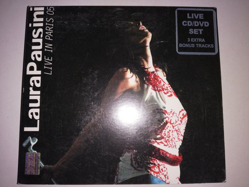 Laura Pausini - Live In París 05 Cd Dvd Nac Ed 2005 Mdisk