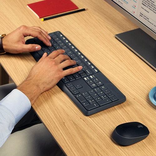 Imagen 8 de 9 de Kit Teclado + Mouse Logitech Mk235 Inalambrico Wireless Usb