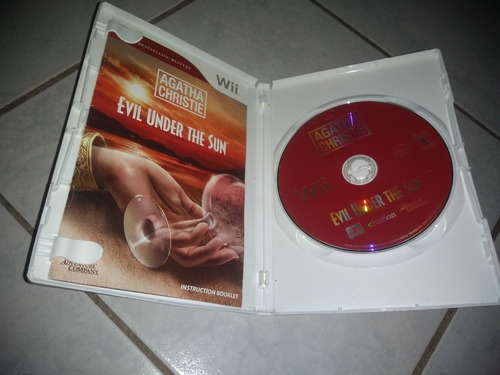 Nintendo Wii Videojuego Agatha Christie Evil Under The Sun (Usado)