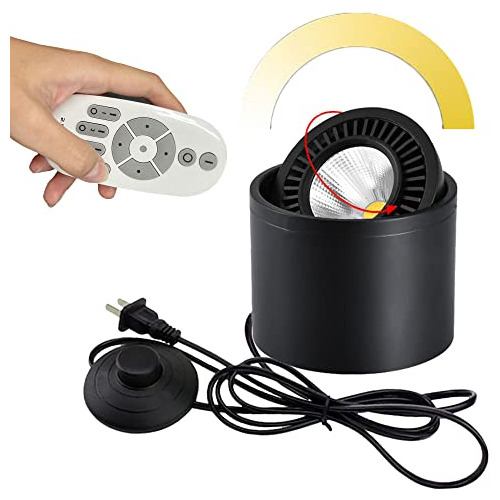 Proyector De Resalta Acento De 7w Led Control Remoto, A...