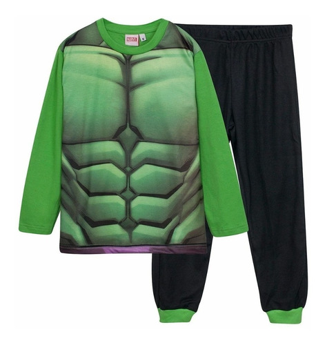 Pijama Niño Hulk Disfraz Marvel® Licencia Oficial