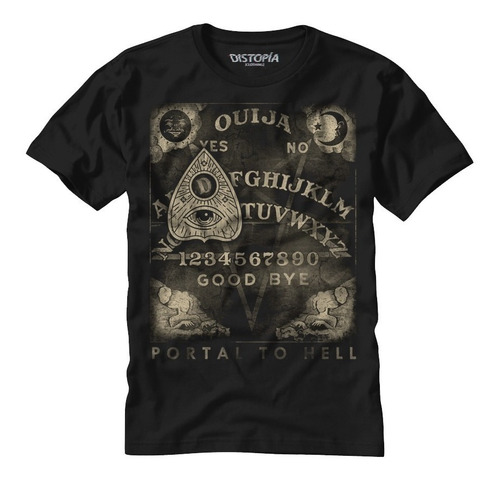 Playera De Ouija Marca Distopia