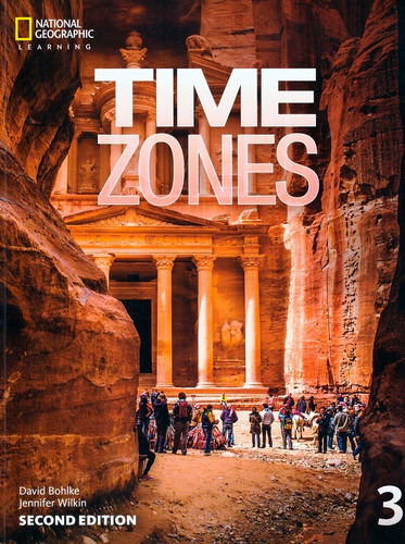 Time Zones 3 - 2nd: Student Book + Online Workbook, de Wilkin, Jennifer. Editora Cengage Learning Edições Ltda., capa mole em inglês, 2015