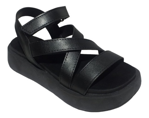 Imagen 1 de 3 de Sandalias Cris Black