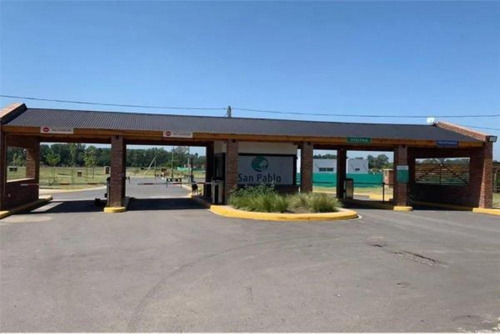 Espectacular Lote En Venta En Barrio San Pablo, Pilar.