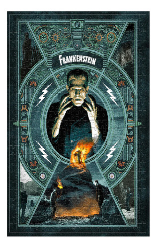 Rompecabezas Edición Limitada Monstruos Frankenstein 500 Pzs
