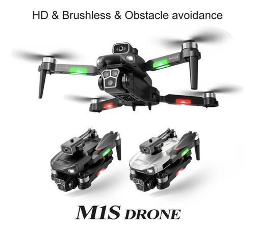 Dron Profesional 4k + 3 Cámaras + 4 Battery + App + 5g + Bag