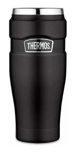 Termo King Mug Original Acero Inox Negro 470ml 