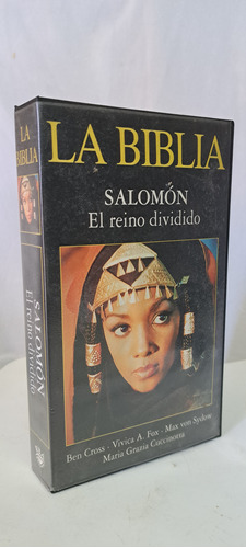 Vhs La Biblia. Salomon El Reino Dividido (en Español)