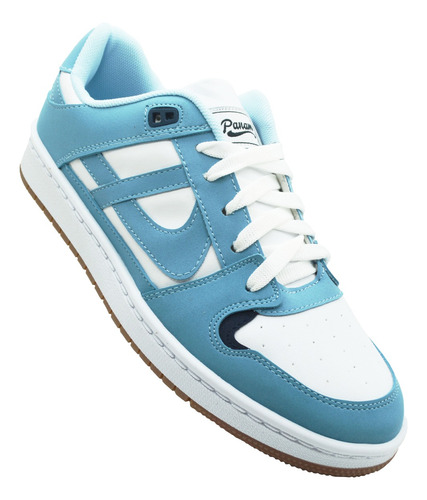 Tenis Panam 010710-0584 Celeste/blanco Sintético Unisex