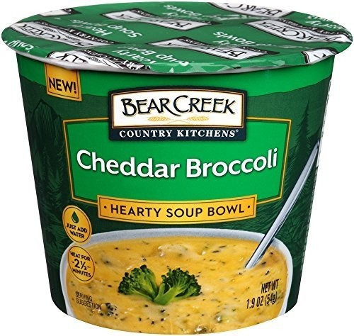 Cuenco De Sopa Caluroso Brócoli Con Queso