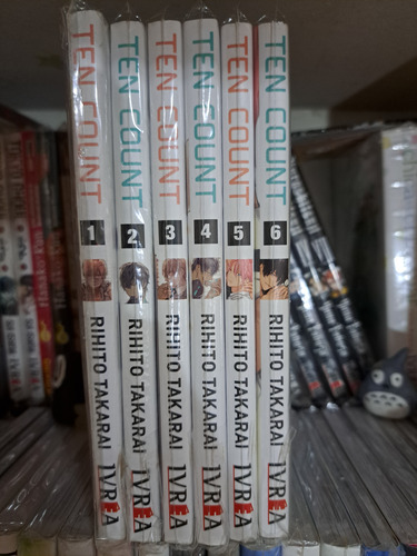 Libro Manga Anime Ten Count Saga Del Tomo 1 Al 6 (Usado)