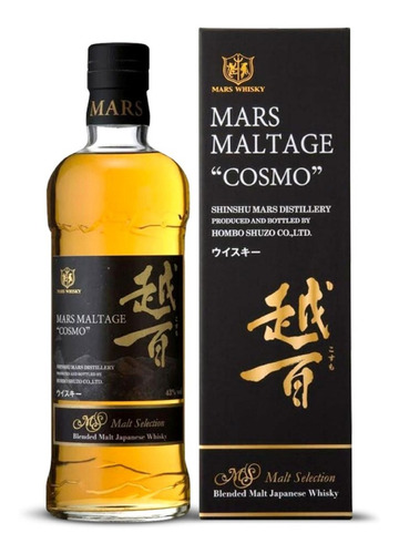 Whisky Japones Mars Maltage Cosmo Blended Malt Selection