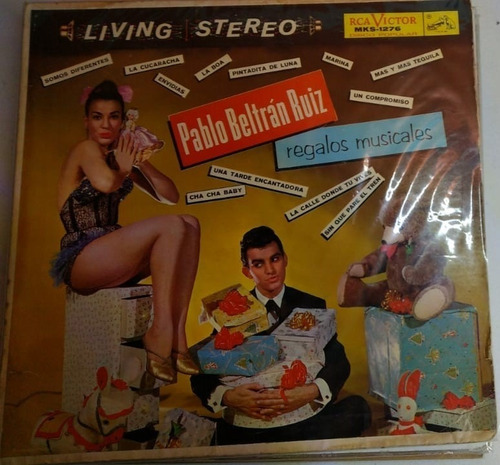 Pablo Beltran Ruiz Y Su Orquesta Lp Regalos Musicales (Usado)