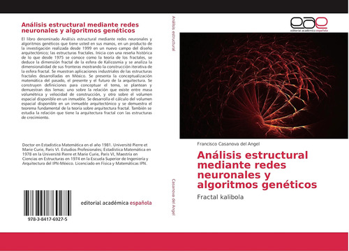 Libro: Análisis Estructural Mediante Redes Neuronales Y Algo