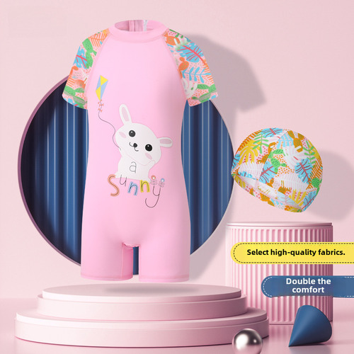 Traje De Baño De Una Sola Pieza Para Niños, Estudiantes, De
