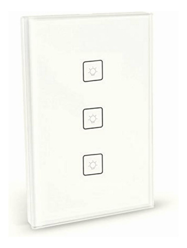 Interruptor De Pared Wifi, 3 Apagadores Lloyd's (no