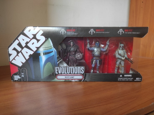 Star Wars Evolutions The Fett Legacy Set Figuras De Acción