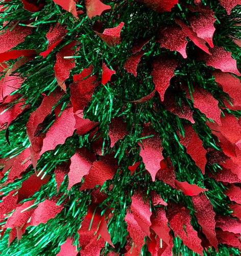 Imagen 10 de 10 de Arbol De Navidad Espiral Plegable 1,80 Mts Con Luz Led