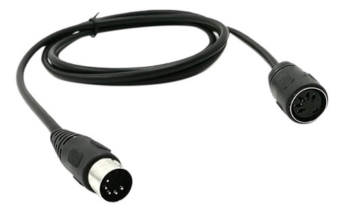 Dsd Cabo Adaptador Midiat Din Macho Para Fêmea De 5 Pinos