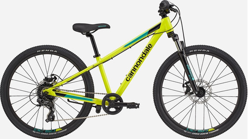 Bicicleta Cannondale Kids Trail Rod. 24 Nuclear Yellow