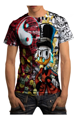 Camisa Do Tio Patinhas Roupa Blusa Favela Quebrada Camisetas