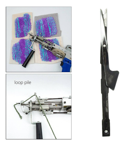 . 2x Tijeras Para Máquina De Flocado De Alfombras Con
