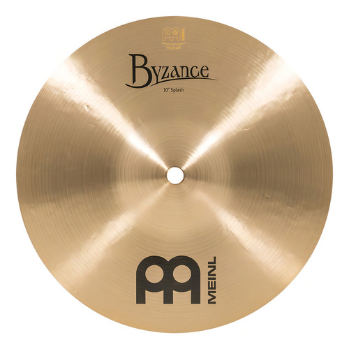 Meinl B-10s Platillo Splash 10 Pulgadas Byzance Para Batería Color Dorado
