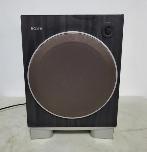 comprar Caixa De Som Subwoofer Sony Sa-wms566 Ativo 120w Rms 6 Ohmus