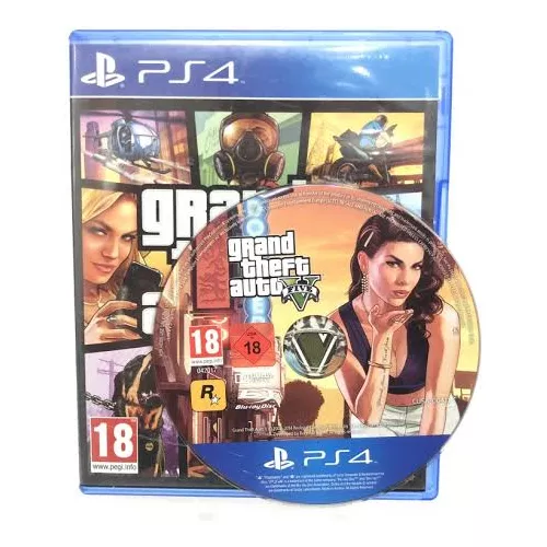 Grand Theft Auto V (Game Cover PS4)  Grand theft auto, Juegos de gta,  Juegos para pc gratis