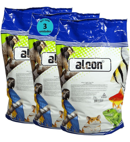Alcon Club Top Life 5kg Super Premium Kit Com 3
