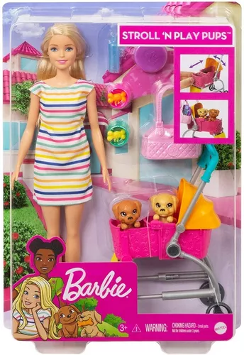 Barbie Minha Primeira Boneca Vestidos e Animais de Estimação :  : Brinquedos e Jogos