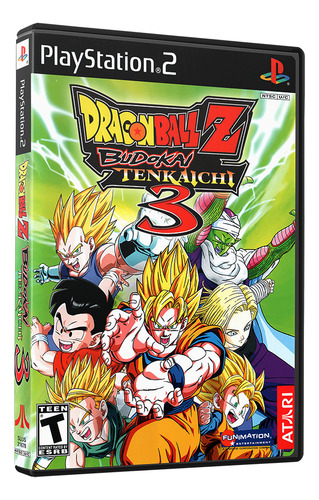 Jogo Dragon Ball Z Budokai Tenkaichi 3 Ps2 Playstation 2