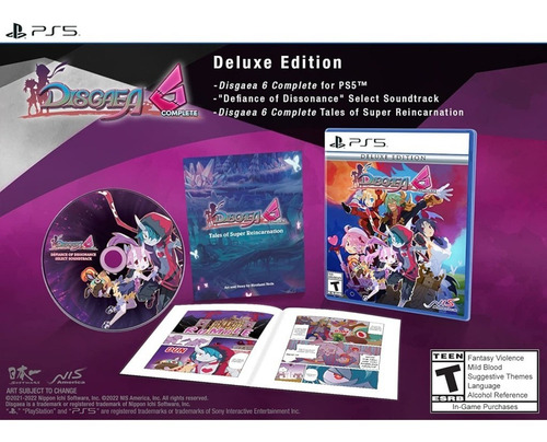 Imagen 2 de 4 de Disgaea 6 Complete: Deluxe Edition - Ps5