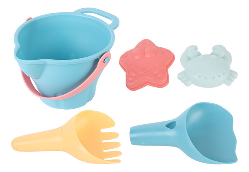 Set De Juegos De Playa Para Niños, Juguete Básico Con Cubo D
