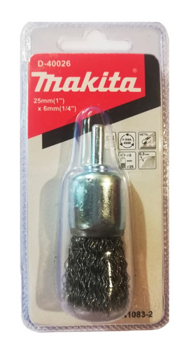 Cepillo Makita Para Taladros 25 Mm De Diametro D-40026