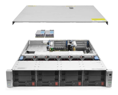 Imagem 6 de 9 de Servidor Hp Dl380p G9, 2 Xeon 12 Core, 64gb, 2 Tera