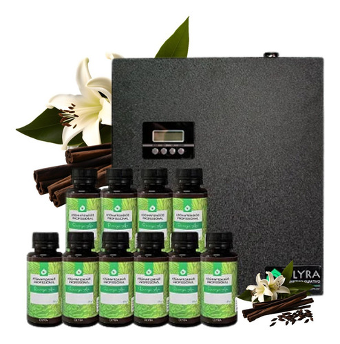 Kit Máquina Aromatizadora Ultra + 1 Refil Air 1000 Ml Olyra Cor Baunilha