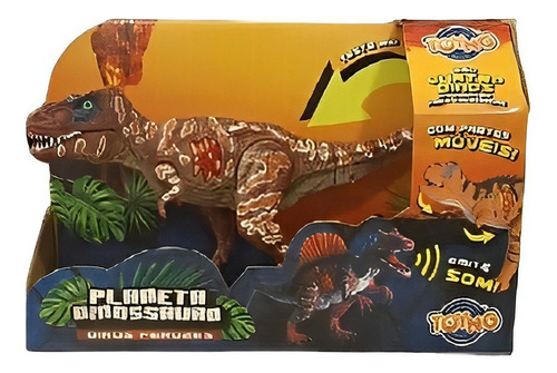 Planeta Dinossauro T Rex A Pilha Emite Som 48531 - Toyng