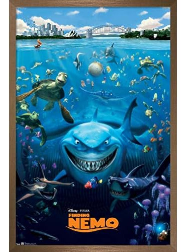 Disney Pixar Finding Nemo - Cast Wall Poster, 14.725  X...