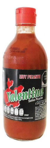 Salsa Valentina Etiqueta Negra Muy Picante De 370ml 100% Mex