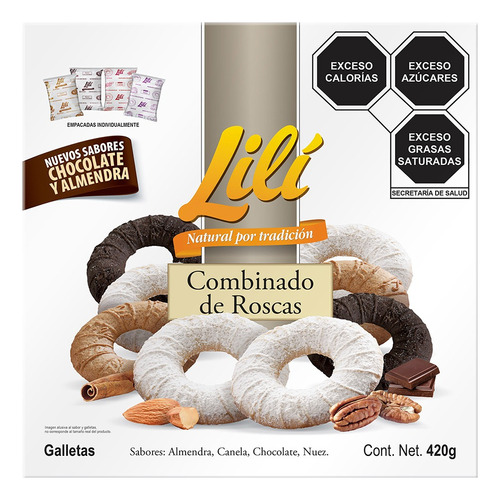 Lili Galletas Combinado De Roscas 420 Gr