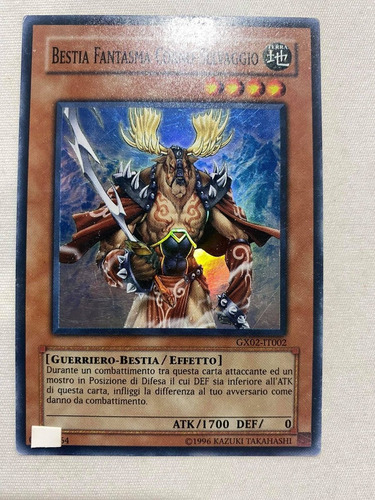 Phantom Beast Wild-horn Italiano Super Yugioh