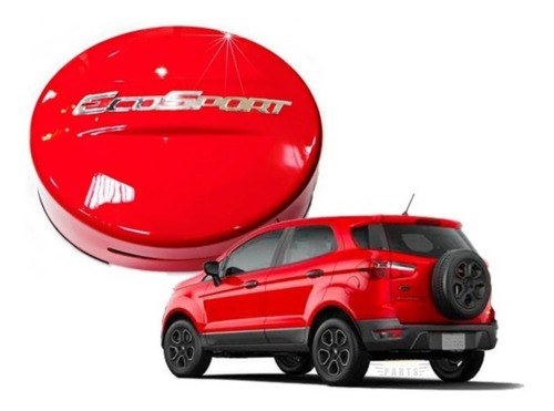 Capa De Estepe Ford Ecosport 2011 A 2022 Vermelho Arpoador