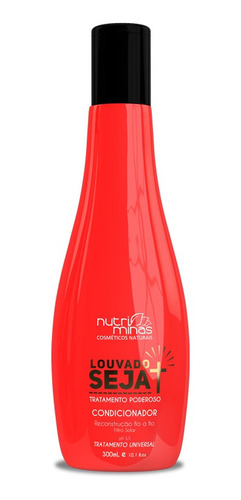 Kit Louvado Seja Nutriminas Poderosa Reconstrução Capilar