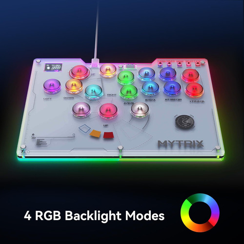 Mytrix Arcade Stick Controlador Sin Palanca Con Todos Los De