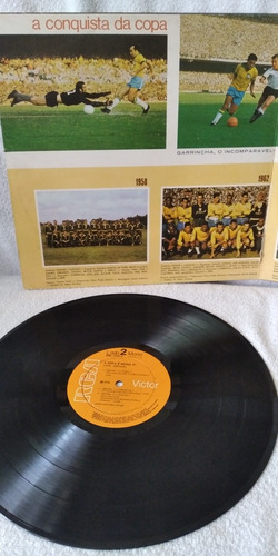 Lp A Copa É Nossa 70 Pelé Garrincha Zagalo Zito 1958/62/70 (Usado)
